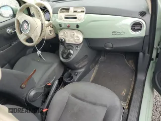 2015 FIAT 500 Pop with VIN 3C3CFFAR4FT609880, listed as a Copart auction lot 50379645 with 156,246 mi miles and Salvage Title. Bid and sale history available at carsss.com. Image 8.