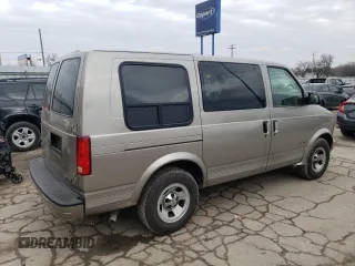 2002 Chevrolet Astro Cargo Van YF7 Upfitter with VIN 1GBDM19X52B111599, listed as a Copart auction lot 43682335 with 107,393 mi miles and Salvage Title. Bid and sale history available at carsss.com. Image 3.