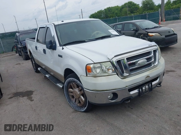 2008 Ford F-150 XLT z VIN 1FTPW14V88FA53479, wystawiony jako IAAI lot #42544841 z przebiegiem 137 829 mil mil oraz . Historia ofert i sprzedaży dostępna na DreamBid. Obrazek 1.