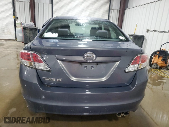 2010 Mazda 6 i Touring with VIN 1YVHZ8CH8A5M09872, listed as a Copart auction lot 55406065 with 172,884 mi miles and Salvage Title. Bid and sale history available at DreamBid. Image 6.