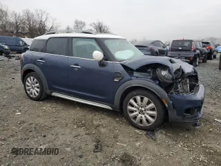 2018 MINI Countryman Cooper with VIN WMZYS7C38J3F44311, listed as a Copart auction lot 86426994 with 79,452 mi miles and Salvage title. Bid and sale history available at DreamBid. Image 4.