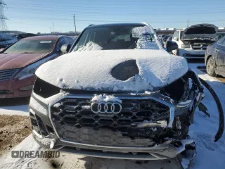 2021 Audi Q5 Premium Plus with VIN WA1E2AFY6M2049775, listed as a Copart auction lot 89149665 with 28,168 mi miles and Salvage Title. Bid and sale history available at carsss.com. Image 5.