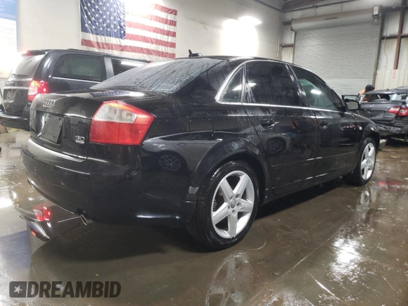 2005 Audi A4 3.0L with VIN WAULT68EX5A061913, listed as a Copart auction lot 85718544 with 113,629 mi miles and Salvage title. Bid and sale history available at DreamBid. Image 3.