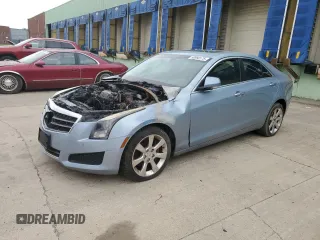 2013 Cadillac ATS Luxury z VIN 1G6AH5RXXD0130418, wystawiony jako Copart lot #56960175 z przebiegiem Nie podano mil oraz Czysty tytuł • Clean title. Historia ofert i sprzedaży dostępna na DreamBid. Obrazek 1.