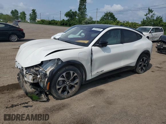 2022 Ford Mustang Mach-E Premium z VIN 3FMTK3SU3NMA53249, wystawiony jako Copart lot #58983555 z przebiegiem 68 909 mil mil oraz Szkoda całkowita • Salvage title. Historia ofert i sprzedaży dostępna na DreamBid. Obrazek 1.