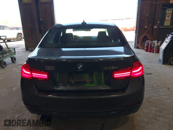 2017 BMW 3 Series 330i xDrive with VIN WBA8D9G54HNU59346, listed as a IAAI auction lot 42097263 with 90,653 mi miles. Bid and sale history available at carsss.com. Image 16.