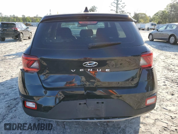 2022 Hyundai Venue SE z VIN KMHRB8A30NU133362, wystawiony jako Copart lot #52213425 z przebiegiem 17 206 mil mil oraz Szkoda całkowita • Salvage title. Historia ofert i sprzedaży dostępna na DreamBid. Obrazek 6.