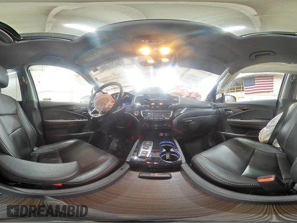 2019 Honda Pilot Touring 7-Passenger with VIN 5FNYF6H65KB092806, listed as a Copart auction lot 54205085 with 130,219 mi miles and Salvage title. Bid and sale history available at DreamBid. Image 16.