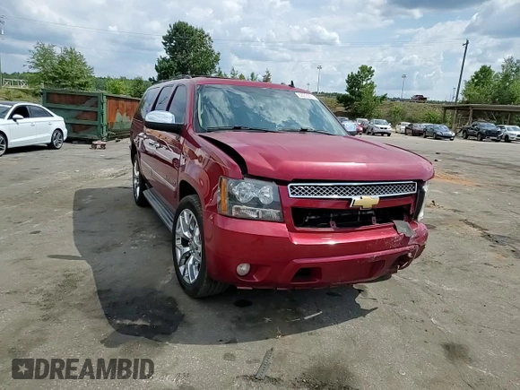 2013 Chevrolet Suburban LTZ with VIN 1GNSCKE03DR259448, listed as a Copart auction lot 62235514 with 0 mi miles and Salvage Title. Bid and sale history available at carsss.com. Image 10.