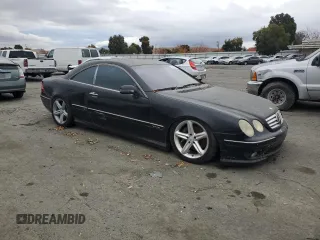 2001 Mercedes-Benz CL with VIN WDBPJ78J11A014582, listed as a Copart auction lot 82035534 with Not Provided miles and Clean Title. Bid and sale history available at carsss.com. Image 4.