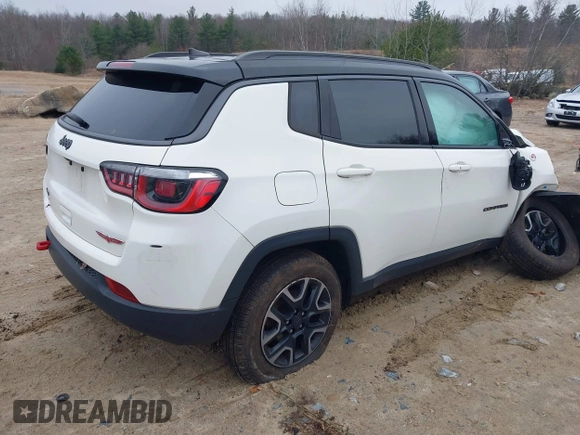 2019 Jeep Compass Trailhawk с VIN 3C4NJDDB5KT671630, выставлен на аукционе IAAI как лот 41907634 с пробегом 80 488 миль миль и . История ставок и продаж доступна на DreamBid. Изображение 4.