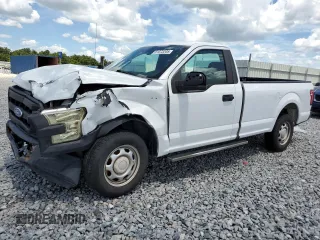 2016 Ford F-150 XL with VIN 1FTMF1CF5GKF86280, listed as a Copart auction lot 61373205 with 126,891 mi miles and Salvage title. Bid and sale history available at DreamBid. Image 1.