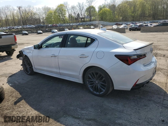 2019 Acura ILX Premium with VIN 19UDE2F86KA008159, listed as a Copart auction lot 54579835 with 67,225 mi miles and Salvage title. Bid and sale history available at DreamBid. Image 2.