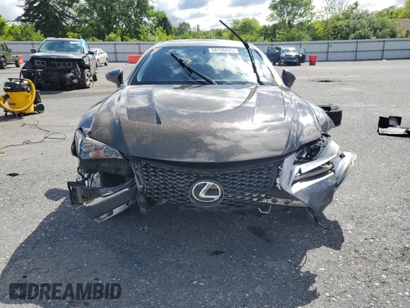2015 Lexus RC 350 F Sport with VIN JTHSE5BC9F5005528, listed as a Copart auction lot 58136035 with 118,351 mi miles and Salvage title. Bid and sale history available at DreamBid. Image 5.