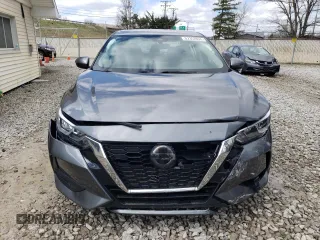 2022 Nissan Sentra SV with VIN 3N1AB8CV2NY296465, listed as a Copart auction lot 52352655 with 37,403 mi miles and Salvage Title. Bid and sale history available at DreamBid. Image 5.