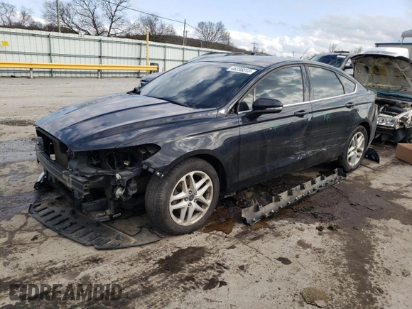 2016 Ford Fusion SE with VIN 3FA6P0H75GR326612, listed as a Copart auction lot 46236013 with 92,948 mi miles and Salvage Title. Bid and sale history available at DreamBid. Image 1.