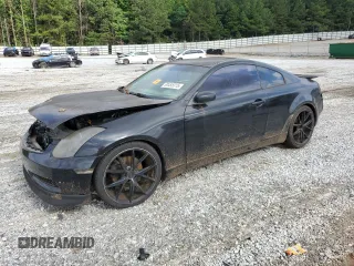 2005 Infiniti G35 z VIN JNKCV54E65M400242, wystawiony jako Copart lot #60455315 z przebiegiem Nie podano mil oraz Czysty tytuł • Clean title. Historia ofert i sprzedaży dostępna na DreamBid. Obrazek 1.