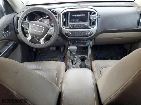 2015 GMC Canyon 2WD with VIN 1GTH5BE34F1184901, listed as a Copart auction lot 84848814 with 87,882 mi miles and Salvage Title. Bid and sale history available at carsss.com. Image 8.