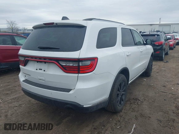 2018 Dodge Durango SXT with VIN 1C4RDJAG6JC198435, listed as a IAAI auction lot 41896257 with 161,711 mi miles and . Bid and sale history available at DreamBid. Image 4.