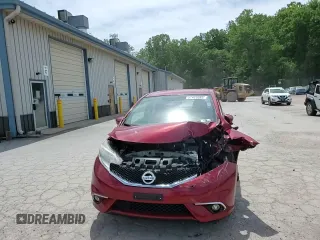 2015 Nissan Note S Plus with VIN 3N1CE2CP0FL390180, listed as a Copart auction lot 57475385 with 51,033 mi miles and Salvage title. Bid and sale history available at DreamBid. Image 13.