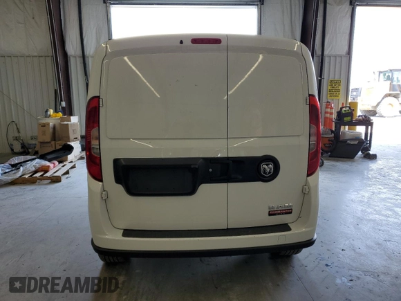 2022 Ram ProMaster City Cargo Tradesman with VIN ZFBHRFAB0N6W56590, listed as a Copart auction lot 63410323 with Not Provided miles and . Bid and sale history available at DreamBid. Image 6.