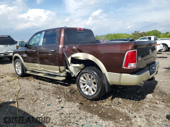 2015 Ram 1500 Laramie Limited with VIN 1C6RR7WM7FS668236, listed as a Copart auction lot 58981325 with 53,099 mi miles and Salvage title. Bid and sale history available at DreamBid. Image 2.