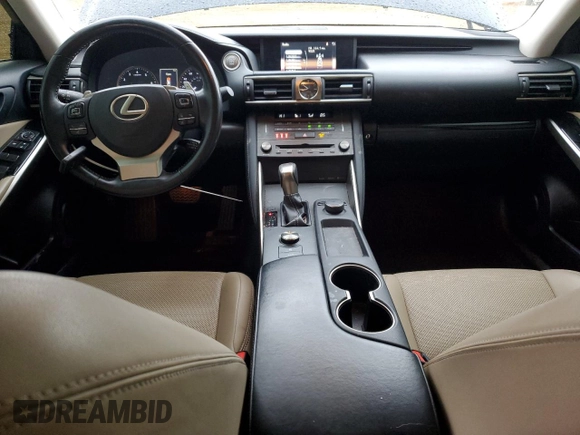 2019 Lexus IS with VIN JTHBA1D26K5092646, listed as a Copart auction lot 42962115 with 81,598 mi miles and Salvage Title. Bid and sale history available at carsss.com. Image 8.