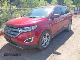 2015 Ford Edge Titanium z VIN 2FMTK3K97FBB06890, wystawiony jako IAAI lot #42241919 z przebiegiem 179 181 mil mil oraz . Historia ofert i sprzedaży dostępna na DreamBid. Obrazek 19.