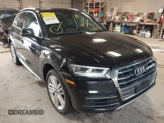2018 Audi Q5 Premium Plus with VIN WA1BNAFY2J2201427, listed as a IAAI auction lot 42009685 with 75,465 mi miles. Bid and sale history available at carsss.com. Image 6.