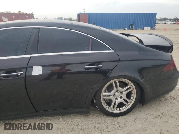 2006 Mercedes-Benz CLS-Class AMG with VIN WDDDJ76XX6A016467, listed as a Copart auction lot 79550144 with 0 mi miles and Non Repairable. Bid and sale history available at carsss.com. Image 12.