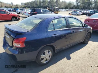 2008 Toyota Yaris with VIN JTDBT923484024267, listed as a Copart auction lot 46183595 with 180,534 mi miles and Salvage Title. Bid and sale history available at carsss.com. Image 3.