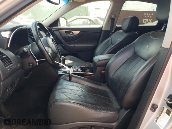 2011 Infiniti FX35 with VIN JN8AS1MW5BM140225, listed as a Copart auction lot 67499044 with 0 mi miles and Salvage Title. Bid and sale history available at carsss.com. Image 7.