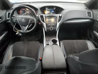 2019 Acura TLX w/A-Spec Pkg with VIN 19UUB3F6XKA005021, listed as a Copart auction lot 46462965 with 84,381 mi miles and Salvage title. Bid and sale history available at DreamBid. Image 8.