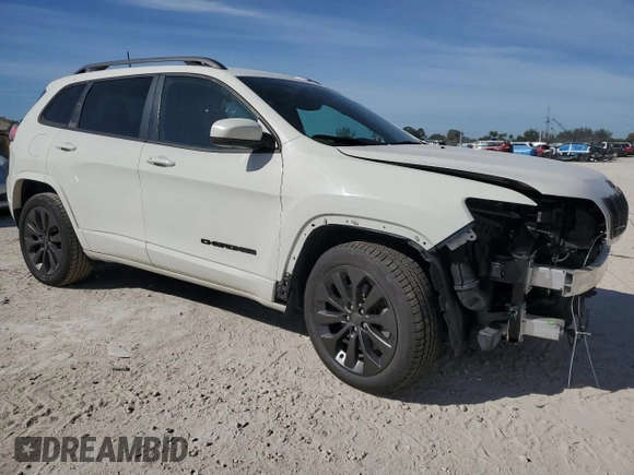 2019 Jeep Cherokee Limited with VIN 1C4PJLDN7KD366004, listed as a Copart auction lot 47756685 with 64,782 mi miles and Salvage Title. Bid and sale history available at DreamBid. Image 4.