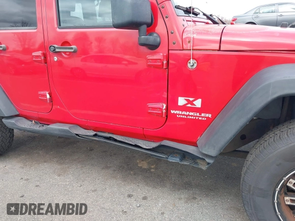 2007 Jeep Wrangler Unlimited X with VIN 1J4GA39197L120665, listed as a IAAI auction lot 41942349 with 189,860 mi miles and . Bid and sale history available at DreamBid. Image 17.