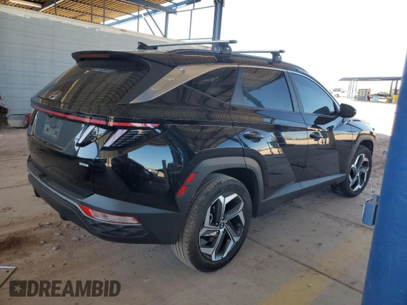 2022 Hyundai Tucson SEL with VIN 5NMJCCAE8NH126279, listed as a Copart auction lot 53174965 with 29,573 mi miles and Salvage Title. Bid and sale history available at carsss.com. Image 3.