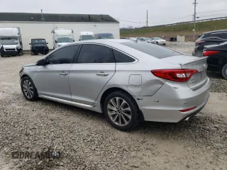 2016 Hyundai Sonata Sport with VIN 5NPE34AF5GH391425, listed as a Copart auction lot 52897415 with 62,761 mi miles and Clean Title. Bid and sale history available at DreamBid. Image 2.