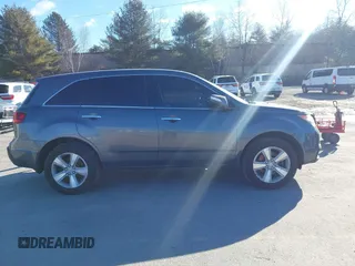2010 Acura MDX Technology Pkg with VIN 2HNYD2H68AH500331, listed as a IAAI auction lot 41739262 with 190,253 mi miles. Bid and sale history available at carsss.com. Image 13.