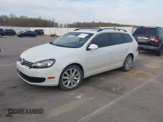 2014 Volkswagen Jetta TDI w/Sunroof & Nav with VIN 3VWPL7AJ7EM617385, listed as a IAAI auction lot 42012881 with 98,015 mi miles and . Bid and sale history available at DreamBid. Image 2.