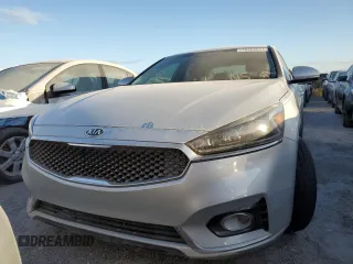 2017 Kia Cadenza Premium with VIN KNALB4J16H5049057, listed as a Copart auction lot 76202044 with 74,617 mi miles and Salvage Title. Bid and sale history available at carsss.com. Image 5.