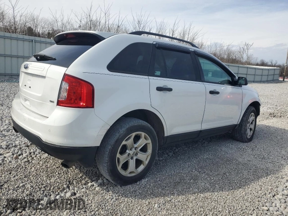 2014 Ford Edge SE with VIN 2FMDK4GC2EBB36599, listed as a Copart auction lot 47185375 with 248,626 mi miles and Clean title. Bid and sale history available at DreamBid. Image 3.