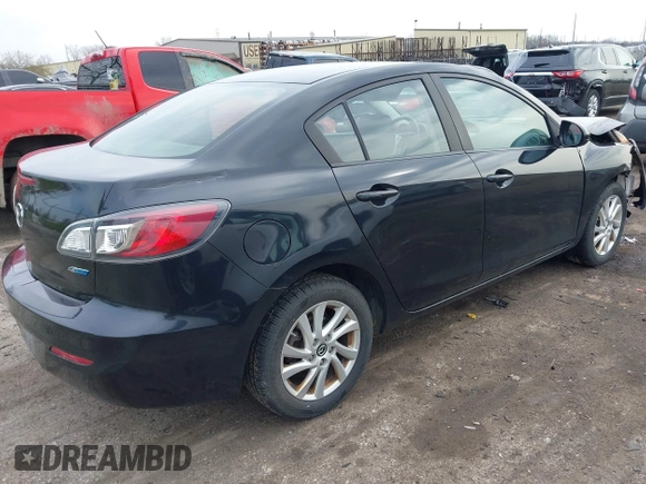 2013 Mazda 3 i Touring with VIN JM1BL1V73D1836834, listed as a IAAI auction lot 42019186 with 222,216 mi miles and . Bid and sale history available at DreamBid. Image 4.