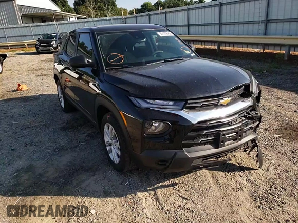2021 Chevrolet TrailBlazer LS with VIN KL79MNSL6MB012886, listed as a Copart auction lot 57419662 with 43,235 mi miles. Bid and sale history available at carsss.com. Image 11.