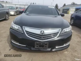 2017 Acura RLX Advance Pkg with VIN JH4KC1F94HC001009, listed as a Copart auction lot 45793555 with 127,870 mi miles and Salvage Title. Bid and sale history available at carsss.com. Image 5.
