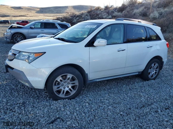 2009 Acura MDX Tech Pkg with VIN 2HNYD28679H533400, listed as a Copart auction lot 43783985 with 141,844 mi miles and Salvage Title. Bid and sale history available at carsss.com. Image 1.