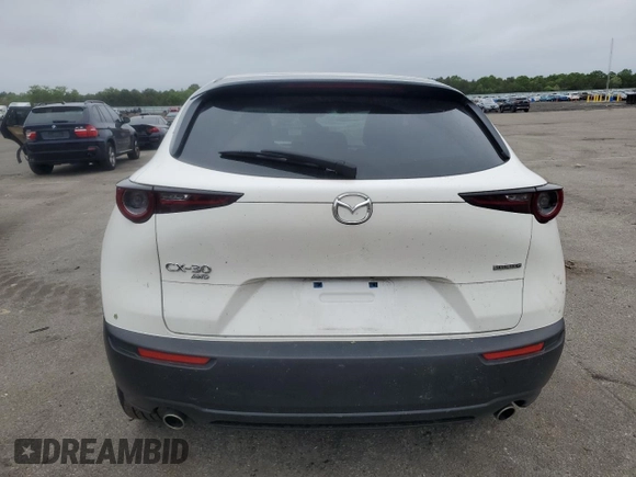 2021 Mazda CX-30 Select with VIN 3MVDMBBL2MM318440, listed as a Copart auction lot 58743695 with 20,825 mi miles and Salvage title. Bid and sale history available at DreamBid. Image 6.