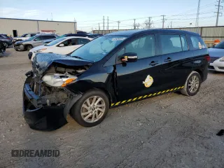 2014 Mazda 5 Sport with VIN JM1CW2BLXE0170260, listed as a Copart auction lot 72820824 with 166,315 mi miles and Salvage Title. Bid and sale history available at carsss.com. Image 1.