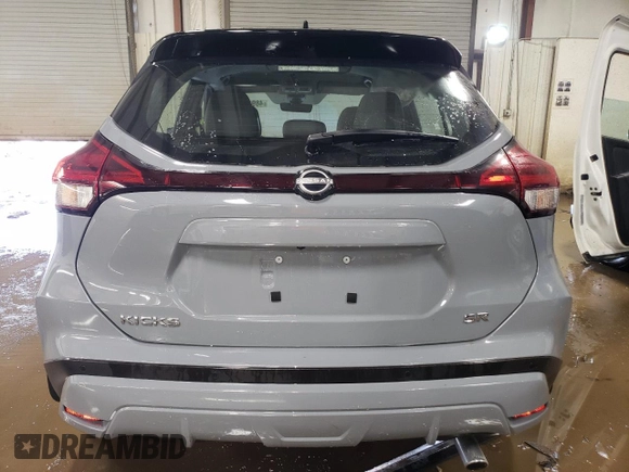 2024 Nissan Kicks SR with VIN 3N1CP5DV1RL522554, listed as a Copart auction lot 48910145 with 16,747 mi miles and Salvage Title. Bid and sale history available at carsss.com. Image 6.