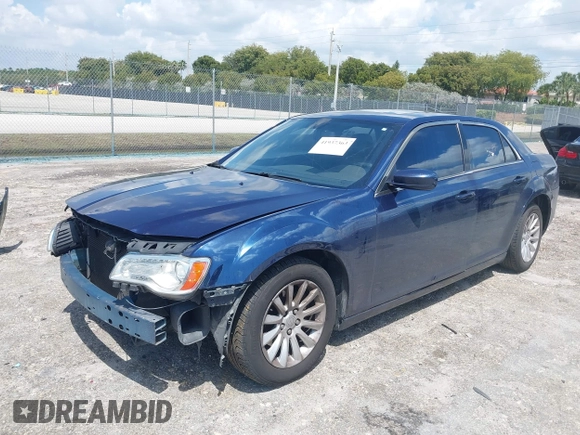2014 Chrysler 300 with VIN 2C3CCAAG6EH288572, listed as a IAAI auction lot 41937363 with 182,605 mi miles. Bid and sale history available at carsss.com. Image 18.