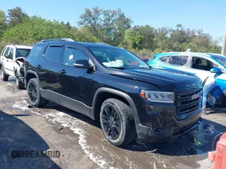 2022 GMC Acadia SLT with VIN 1GKKNMLS5NZ117143, listed as a IAAI auction lot 40665874 with 48,298 mi miles. Bid and sale history available at carsss.com. Image 1.